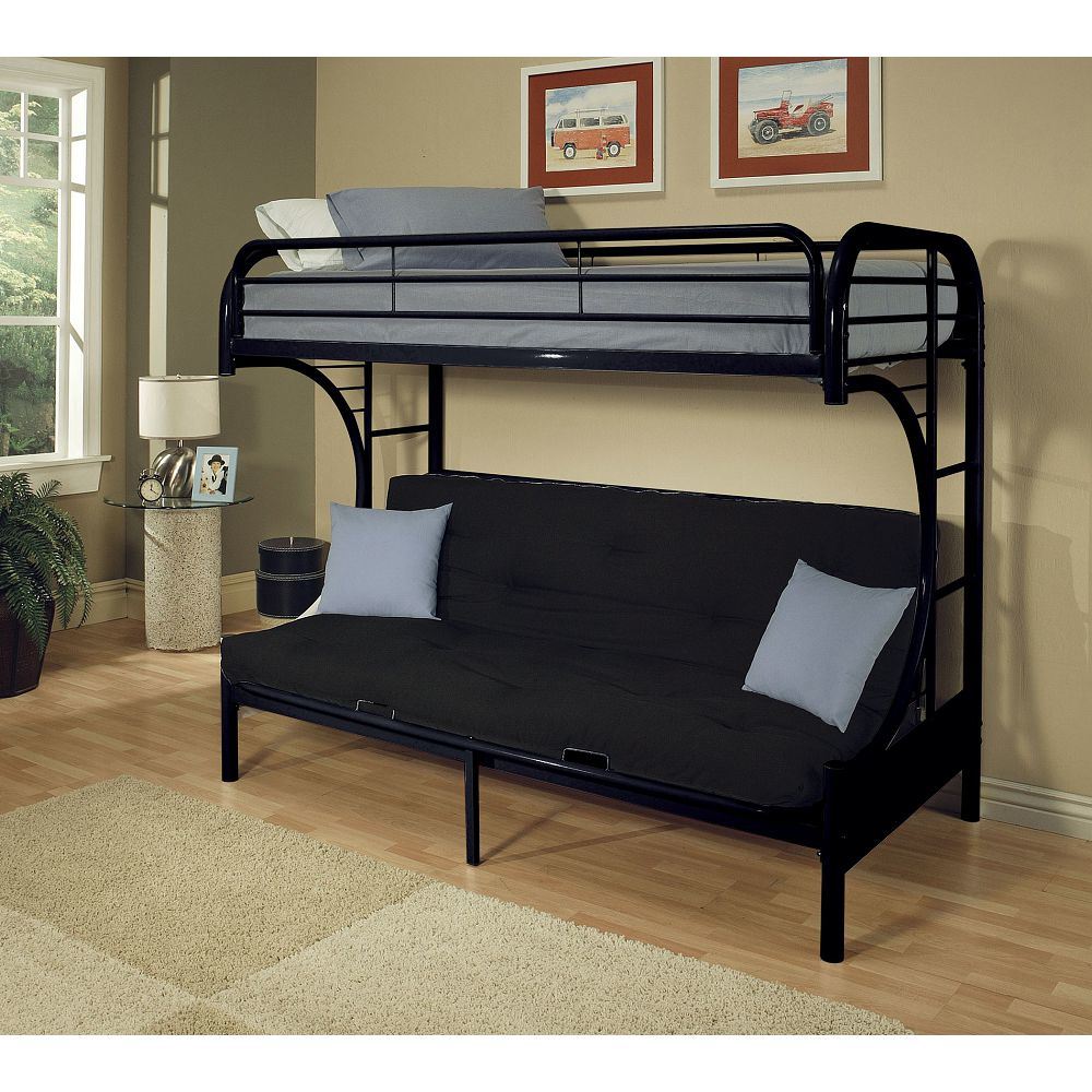 Eclipse Bunk Bed (Twin ) in Black