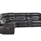 Leather Sectional Sofa with recliners