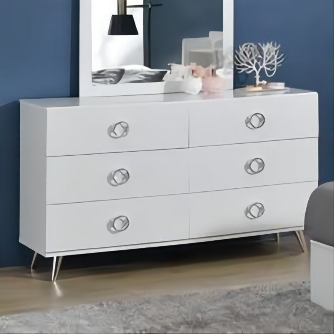 Perse Dresser in White Finish