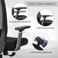 office mesh chair with lumbar support