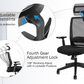 office mesh chair with lumbar support