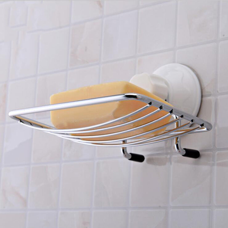 Wall Mount Suction Soap Tray