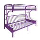 Eclipse Bunk Bed (Twin/Full/Futon) in Purple