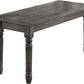 Wallace Dining Table in Weathered Gray