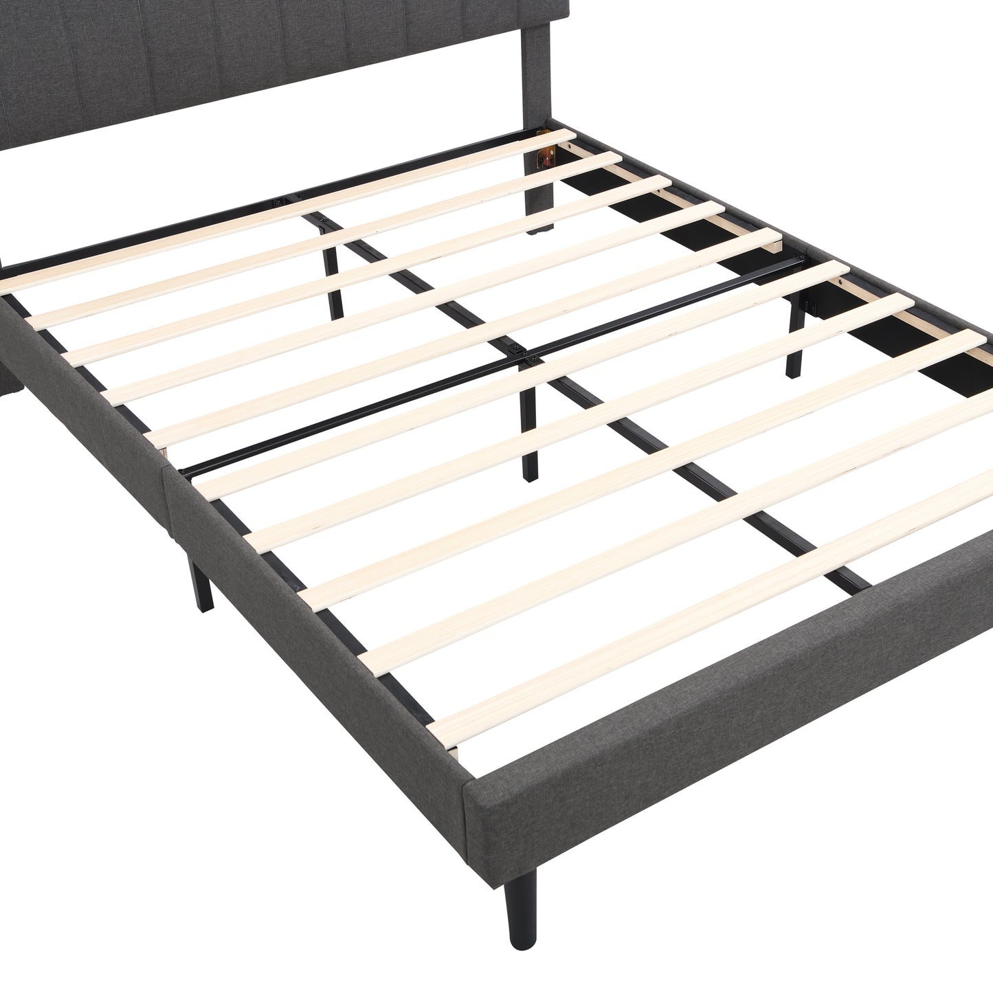 Queen Size Storage Headboard and USB Port bed frame