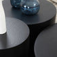 Black Round Coffee Table