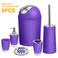 6 Pcs Bathroom Set