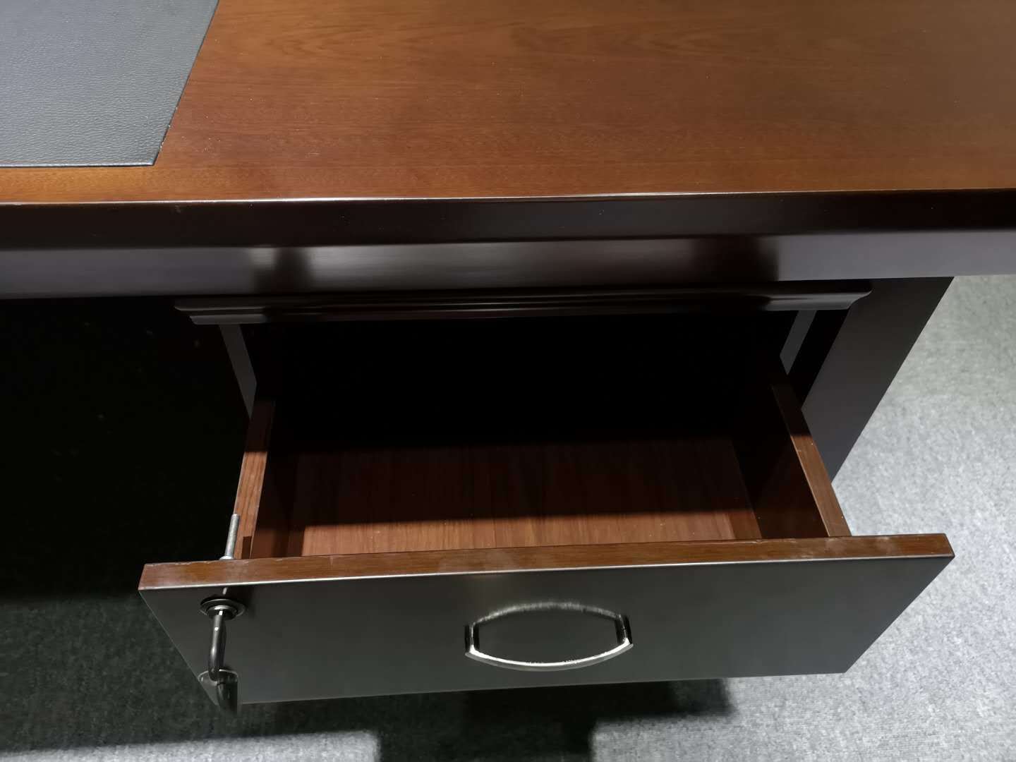 Classic luxury wooden office desk