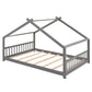 Full Size  Bed Wood frame; Gray