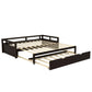 White King Size Daybed with Trundle